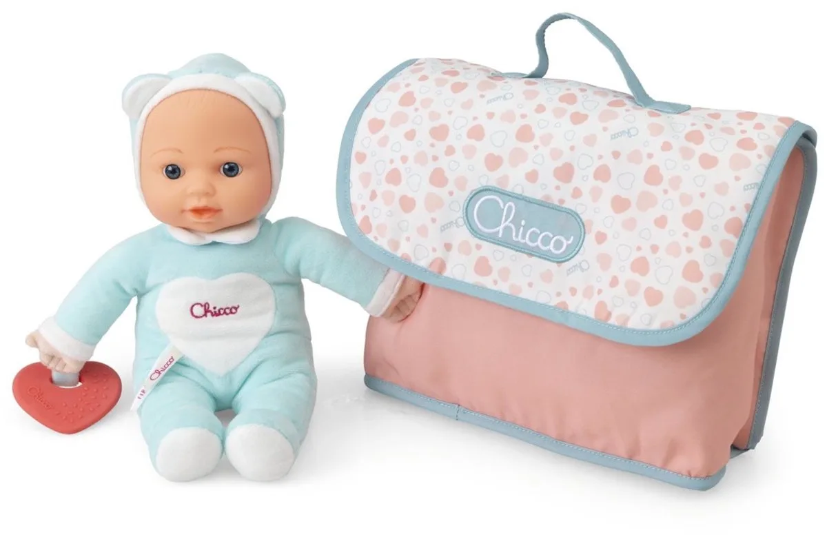 My First Doll (SET) Luiertas + Pop (12M+) von Chicco in Mehrfarbig – Produktfoto