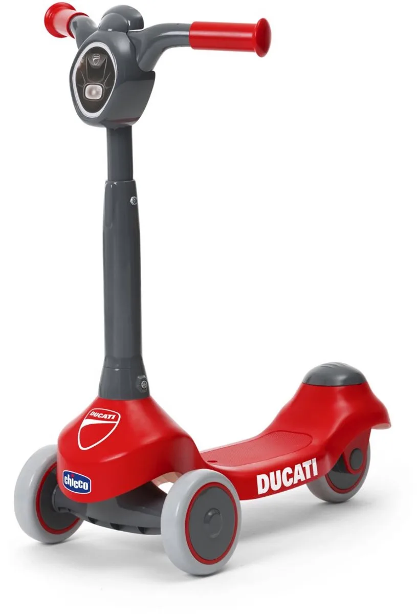 my first scooter ducati step van Chicco in Rood – productfoto