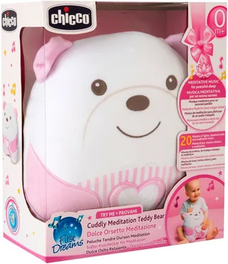 ZACHTE TEDDYBEER de Chicco en Rose – photo du produit 3 sur 5