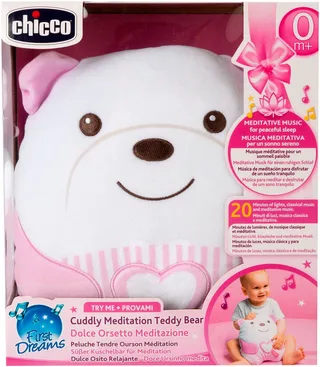 ZACHTE TEDDYBEER de Chicco en Rose – photo du produit 2 sur 5