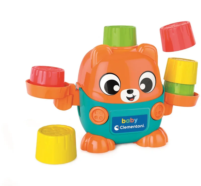 Baby - Balans Beer - Weegschaal speelset - vanaf 18 maanden von Clementoni in Mehrfarbig – Produktfoto