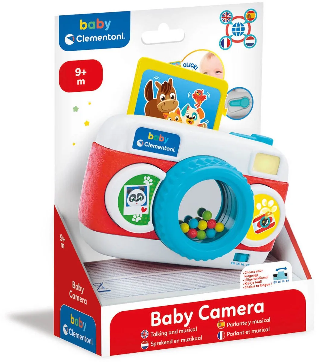 Baby Camera - interactief speelgoed met licht en geluid - Vanaf 9 maanden de Clementoni en Verschillende – photo du produit