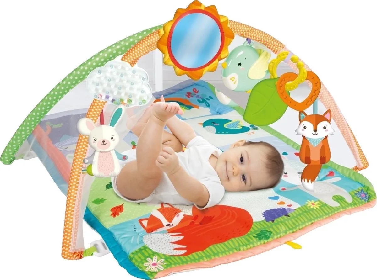Baby Clementoni - Basis Activiteiten Boog, Soft Activity Babygym, 0+ maanden - 17247 de Clementoni en Multicolore – photo du produit