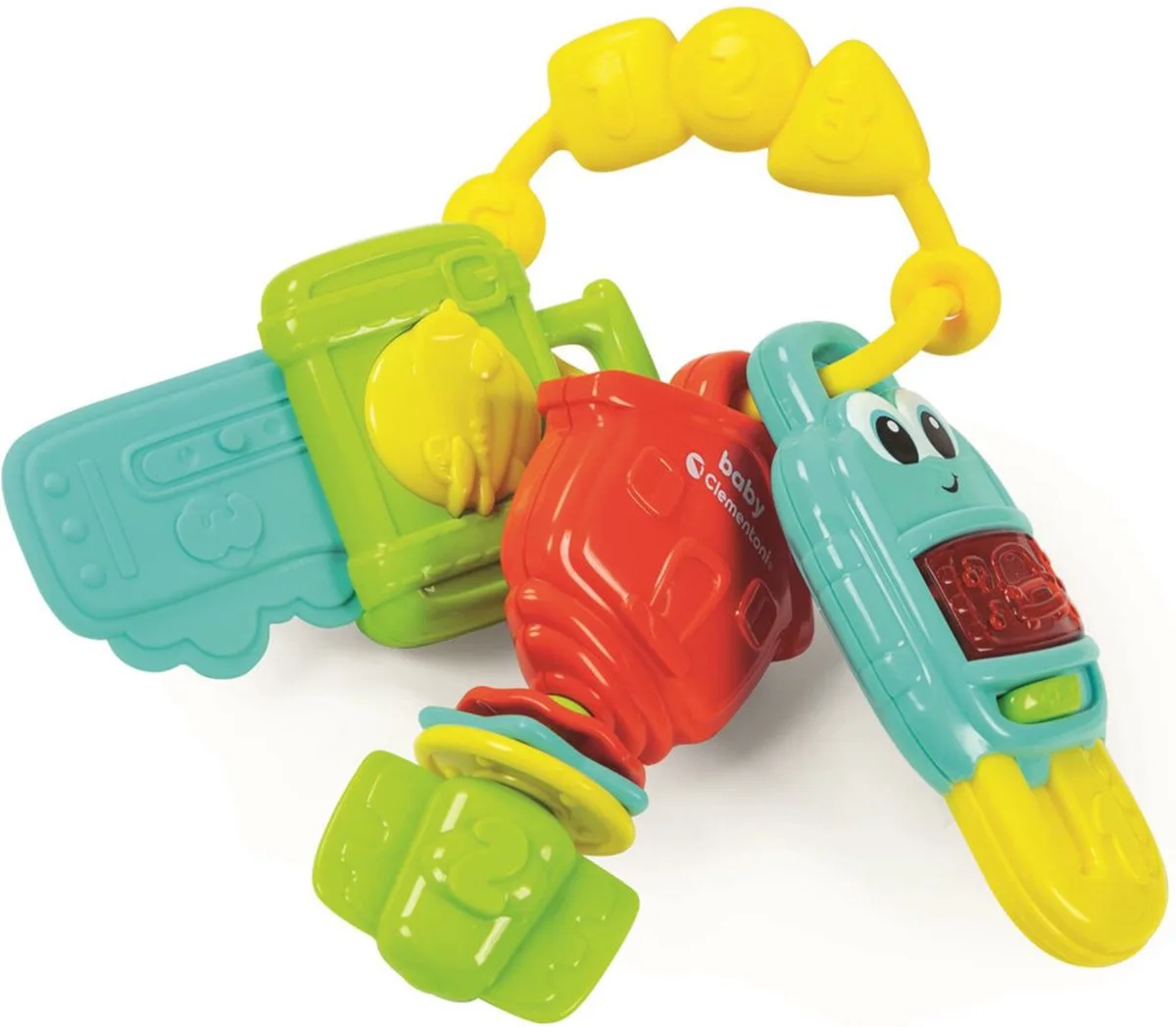 Baby Clementoni - Elektrische sleutels - Educatief speelgoed - Vanaf 3 maanden fra Clementoni i Multi Kleur – produktbillede