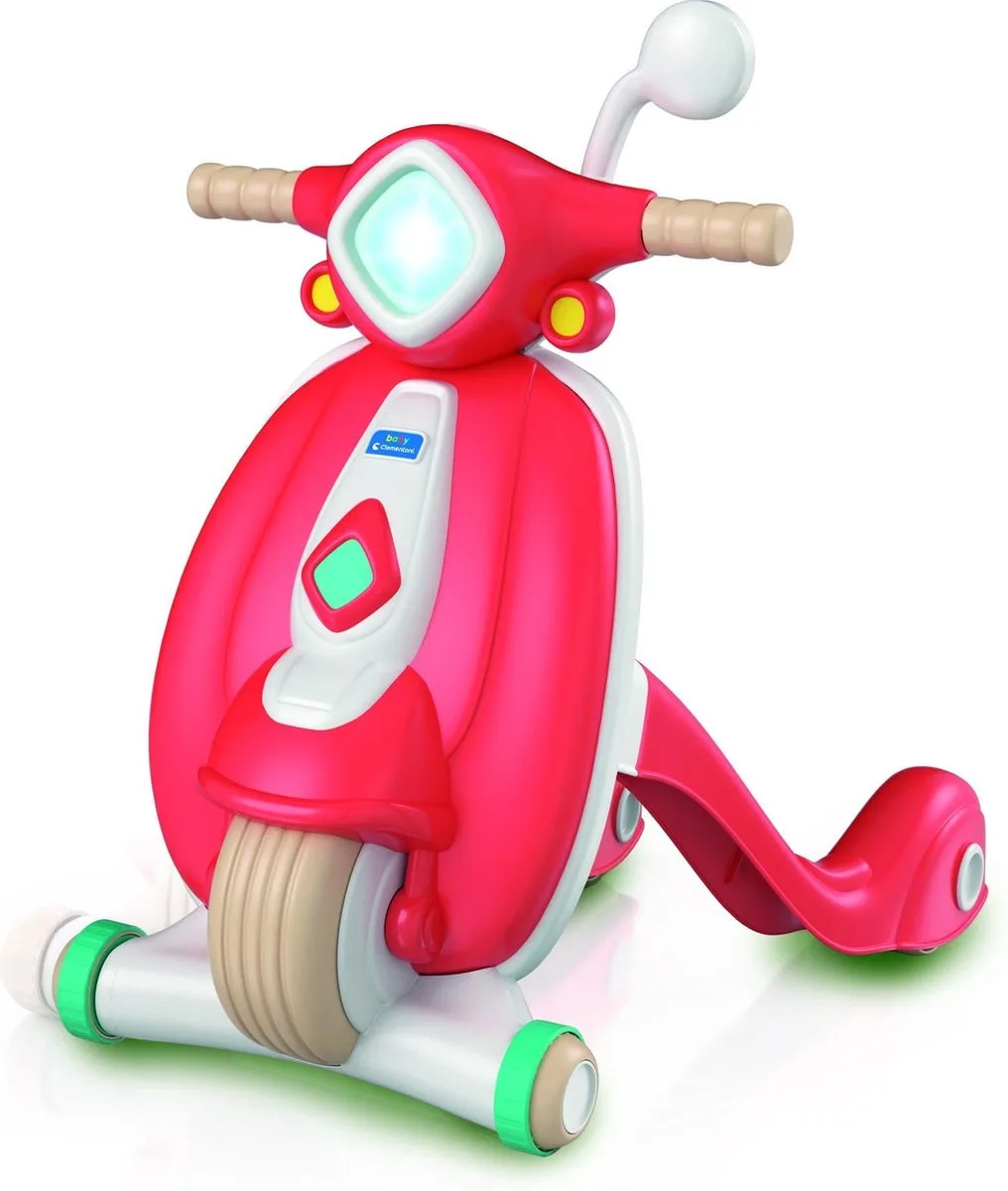 Baby Clementoni - Loopwagen Scooter, Looptrainer, 10-36 maanden - 17403 by Clementoni in Blue – product photo