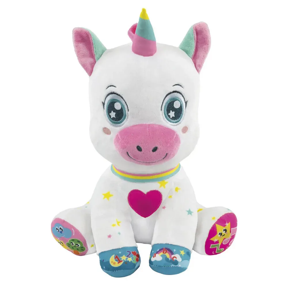Baby Eenhoorn Interactieve Pluchen Speelgoed fra Clementoni – produktbillede