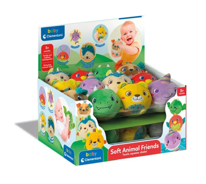 Baby Knijpballen Soft von Clementoni – Produktfoto