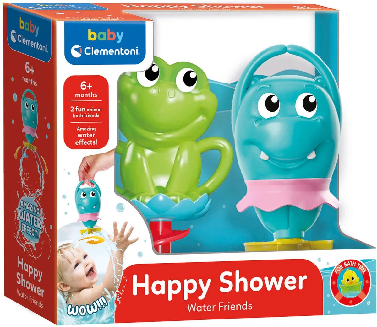 Baby - Mijn Eerste Vrienden Badspeeltje van Clementoni in Meerkleurig – productfoto