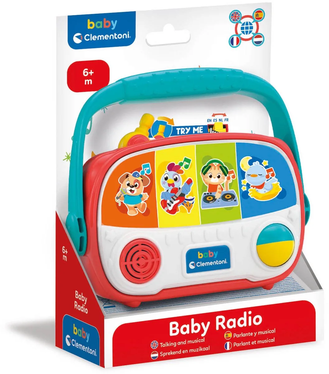 Baby - Radio - Met spraak en muziek - vanaf 6 maanden by Clementoni in Verschillende – product photo
