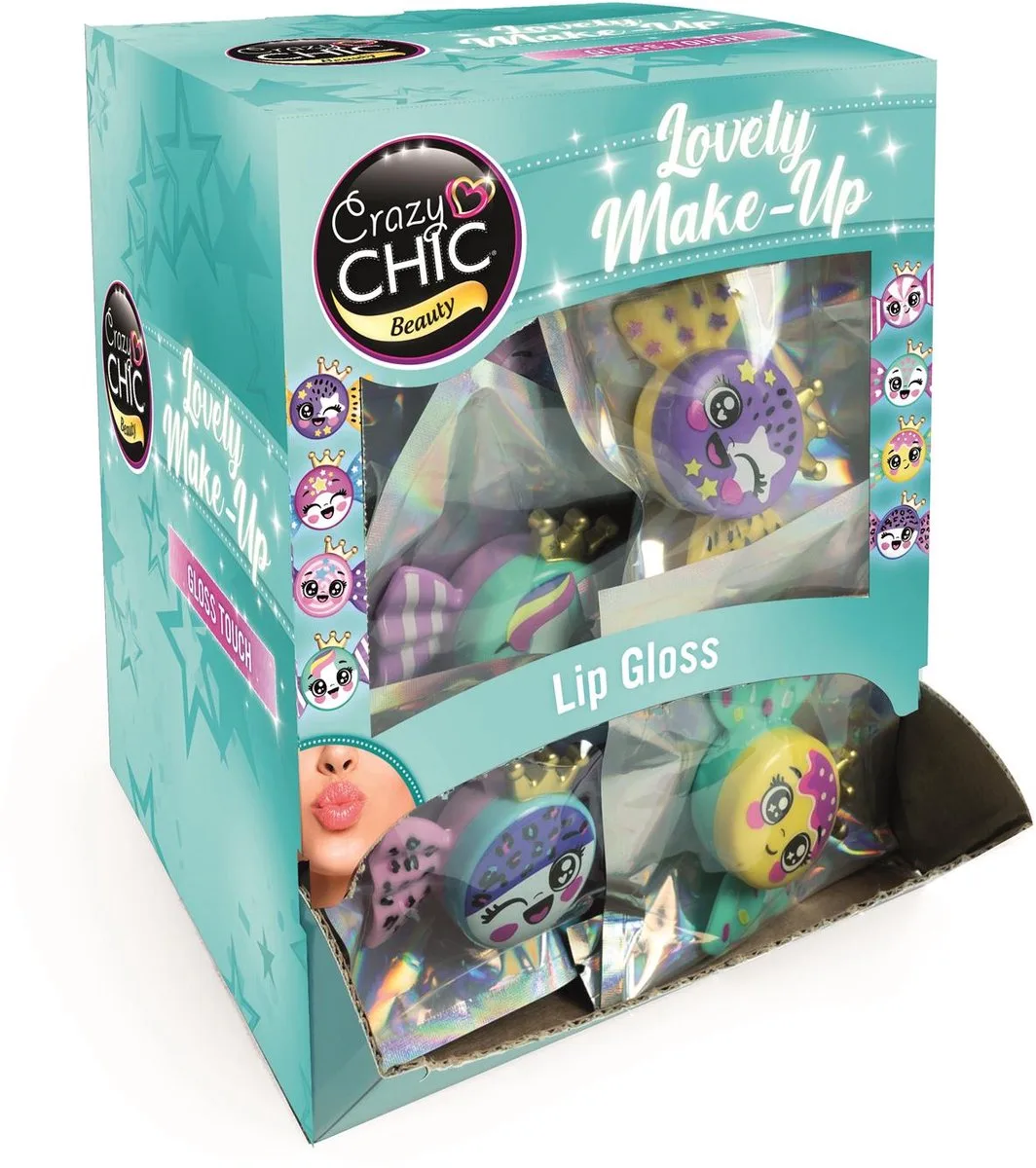 Cazy Chic - Lipgloss Candies - Kleine lipgloss figuurtjes - Vanaf 6 jaar de Clementoni en Multicolore – photo du produit