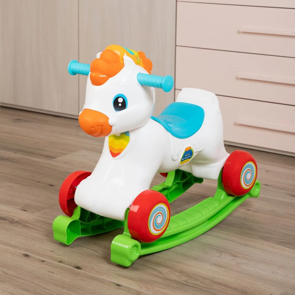 Rocky, het paardje fra Clementoni i Flerfarvet – produktbillede