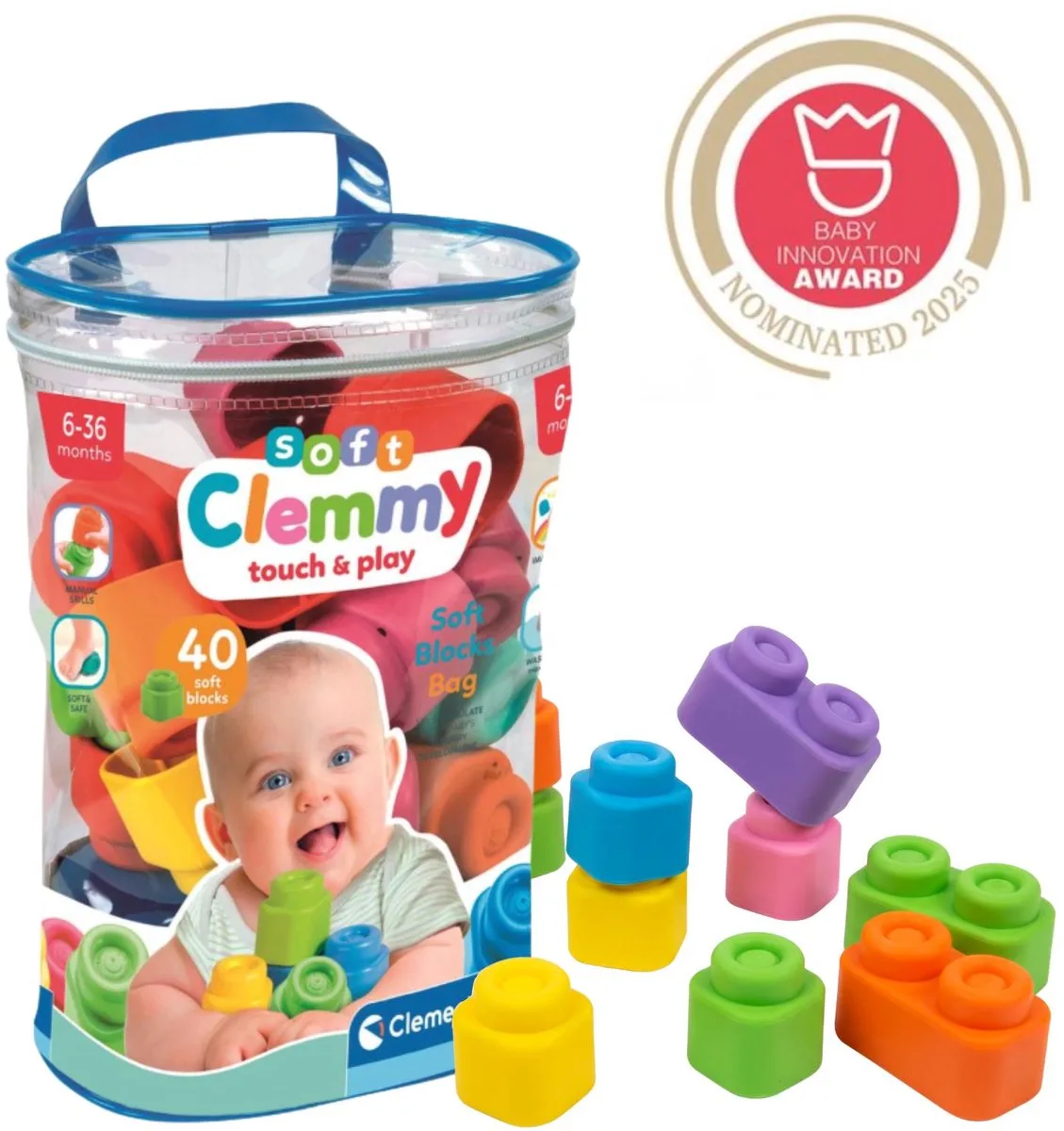Clemmy Tasche 40 Stk von Clementoni in Soft Clemmy – Produktfoto