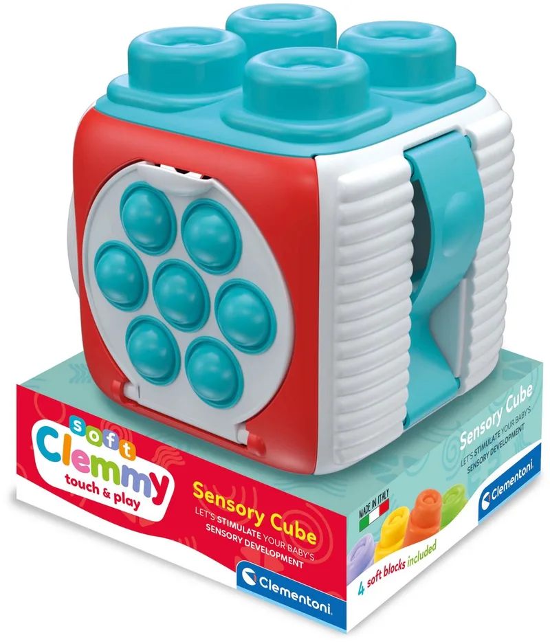 Clemmy Cube - Blokkenset - Educatief Speelgoed voor Baby's - 6-36 maanden by Clementoni in Multicolour – product photo