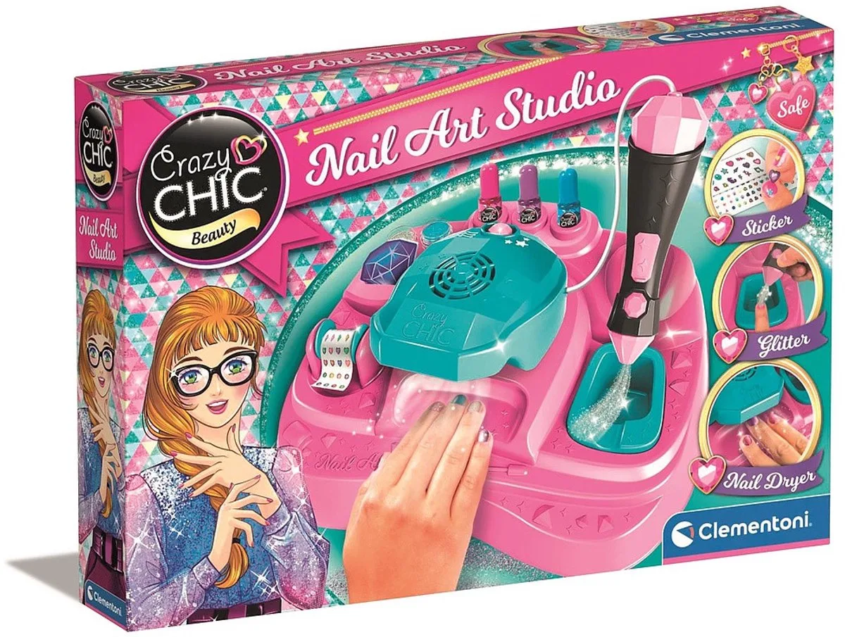 Crazy Chic Beauty nagelontwerpstudio Clementoni de Clementoni en Bleu – photo du produit