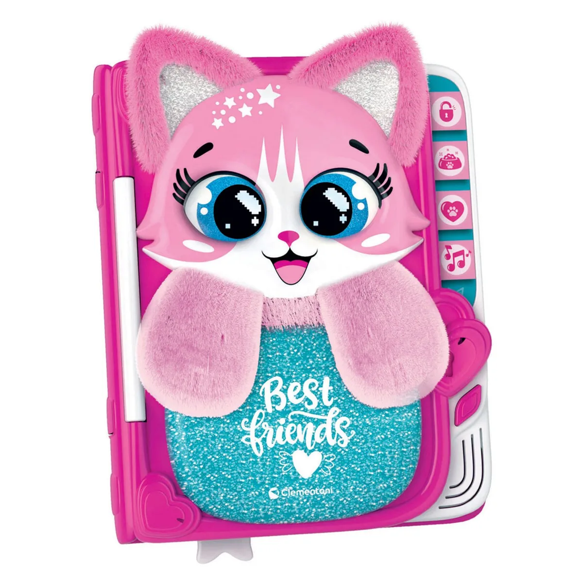 Crazy Chic Digitaal Pluche Dagboek Sally de Clementoni en Multicolore – photo du produit
