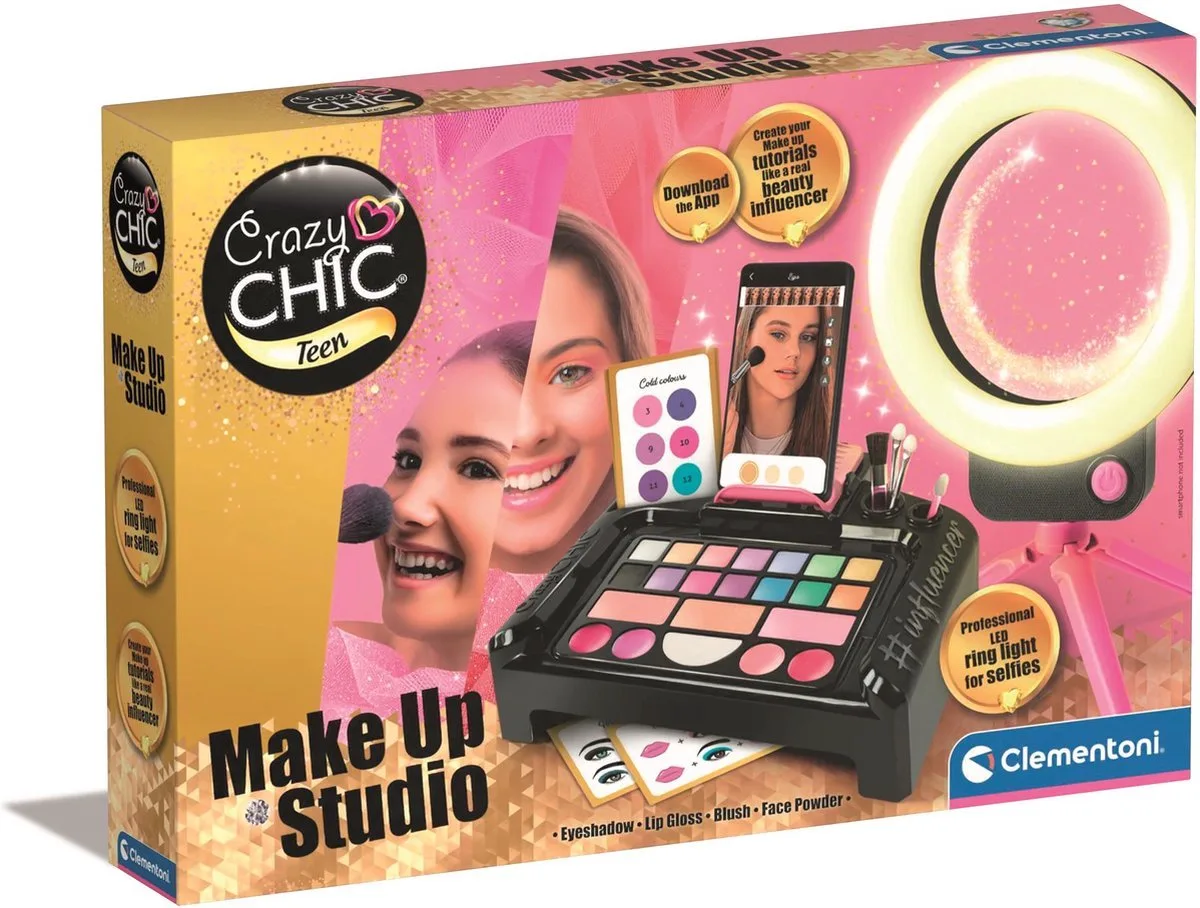Coffret De Maquillage Studio Influencer de Clementoni en Multicolore – photo du produit