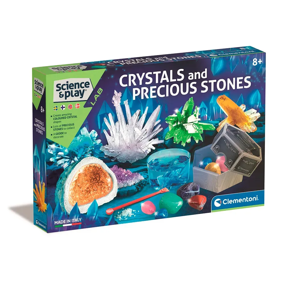 Jouet éducatif Crystals And Precious Stones I-78825 de Clementoni – photo du produit