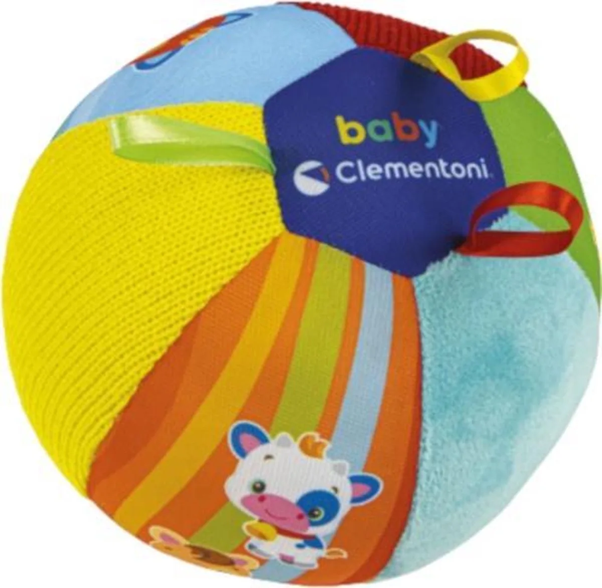 Dierenvrienden bal - Bal met dierengeluiden - Handvaardigheid - Vanaf 3 maanden fra Clementoni i Multi Kleur – produktbillede