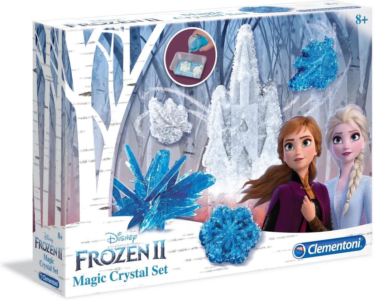 Disney Frozen 2 - Magische kristallenset - Experimenteerset de Clementoni en Multi Kleur – photo du produit