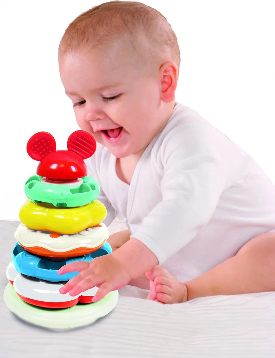 MICKEY STACKING RINGS von Clementoni in Mehrfarbig – Produktfoto
