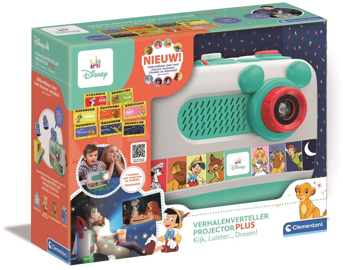 Disney Storyteller - Projector Plus von Clementoni in Mehrfarbig – Produktfoto