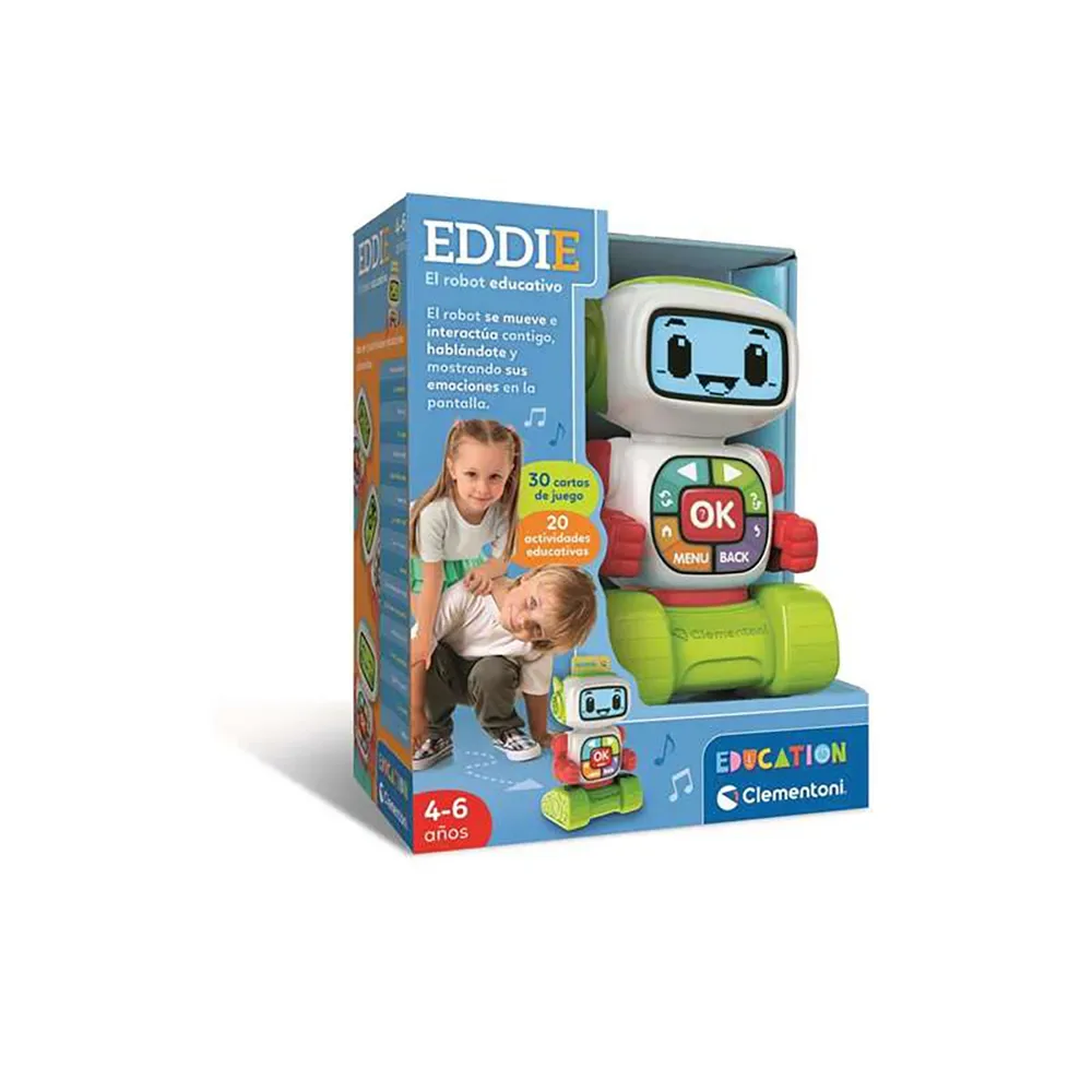 Uddannelsesrobot Eddie fra Clementoni – produktbillede