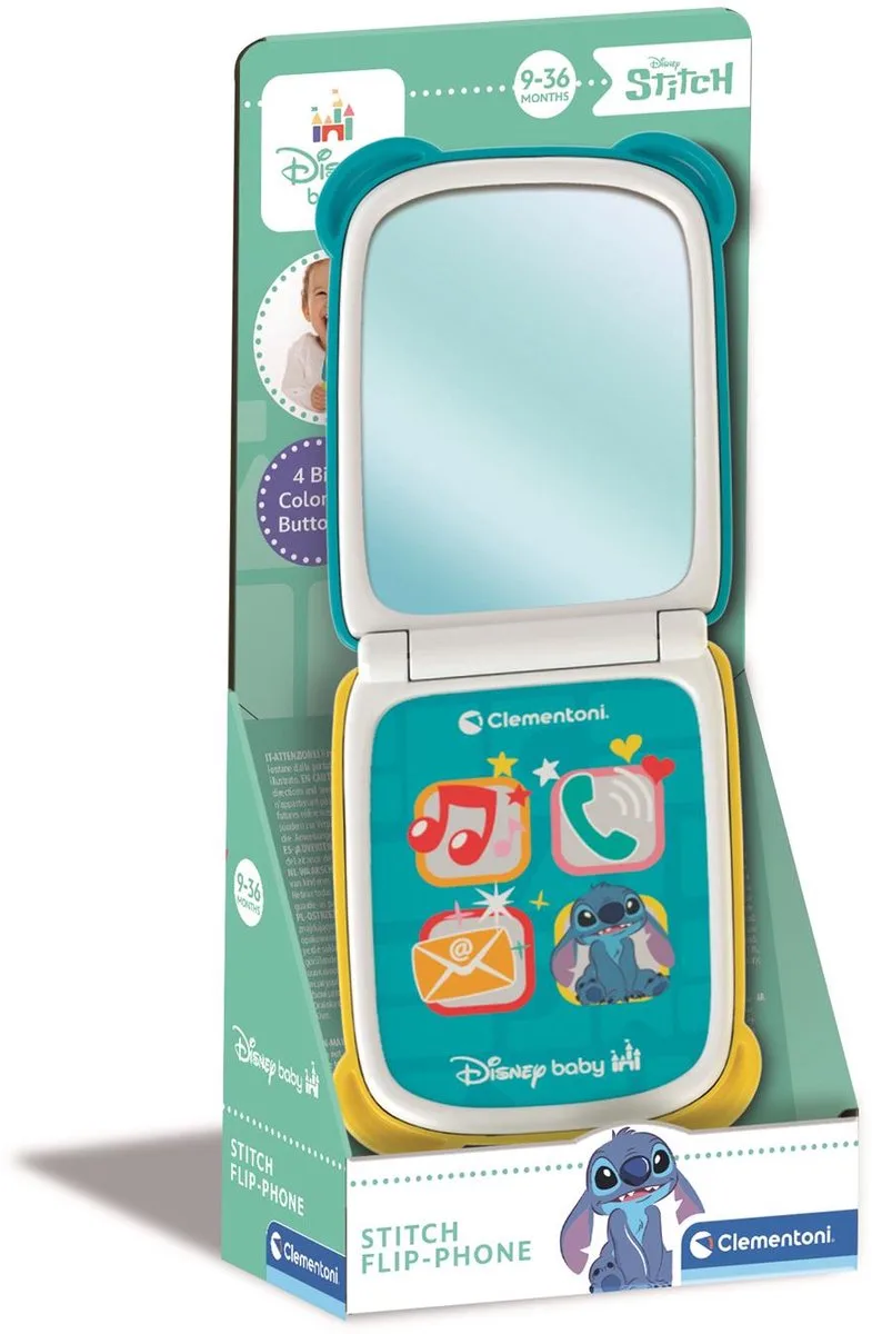 Stitch Klapphandy von Clementoni in Mehrfarbig – Produktfoto