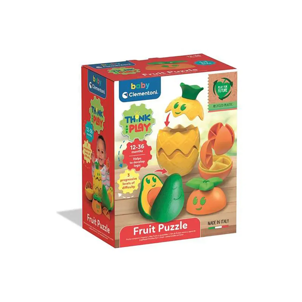 Fruktkorg Med 3 Svårighetsgrader från Clementoni – produktbild