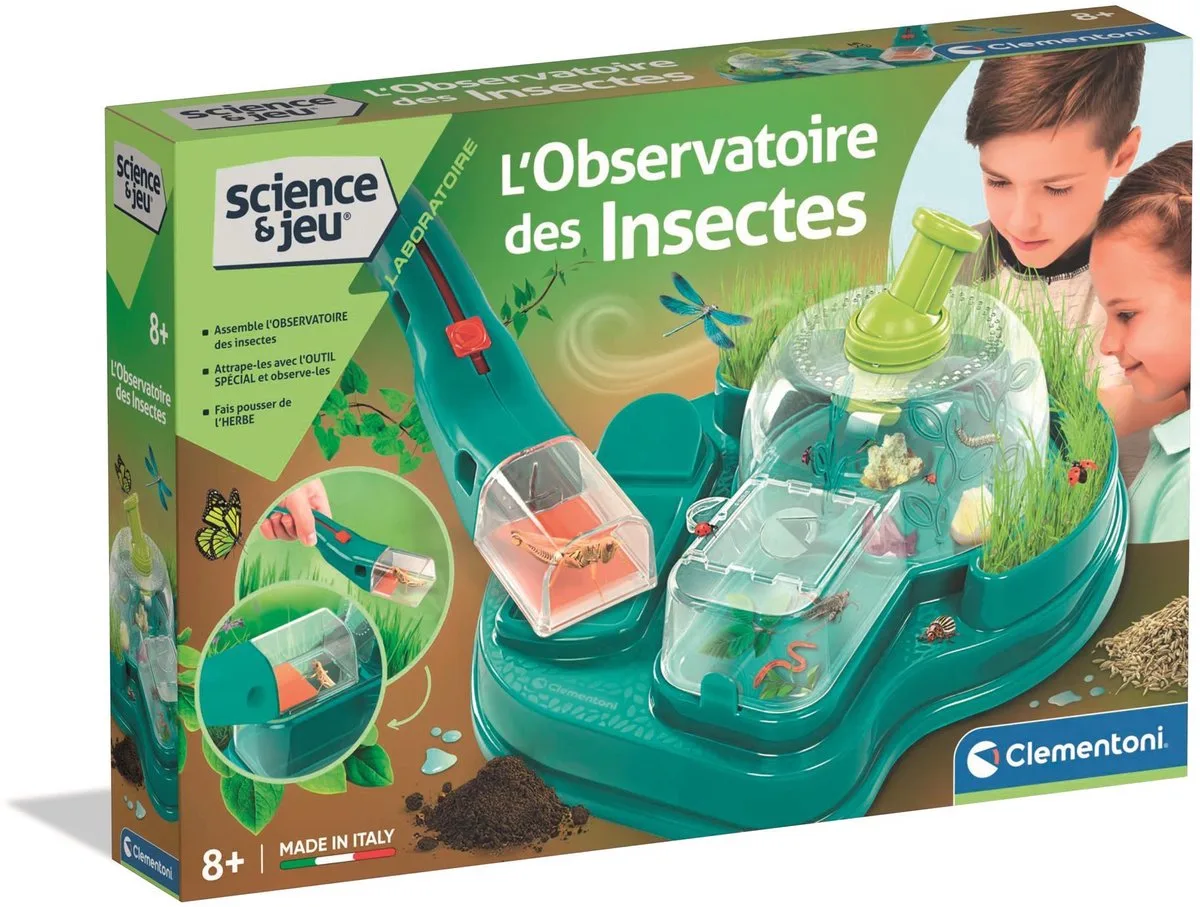 Het insectenobservatorium fra Clementoni i Grøn – produktbillede