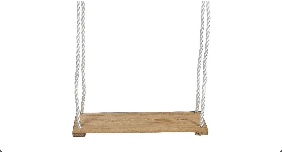 Houten Schommel Plank 40 x 17 cm, hoogwaardig de Clementoni en Hout – photo du produit