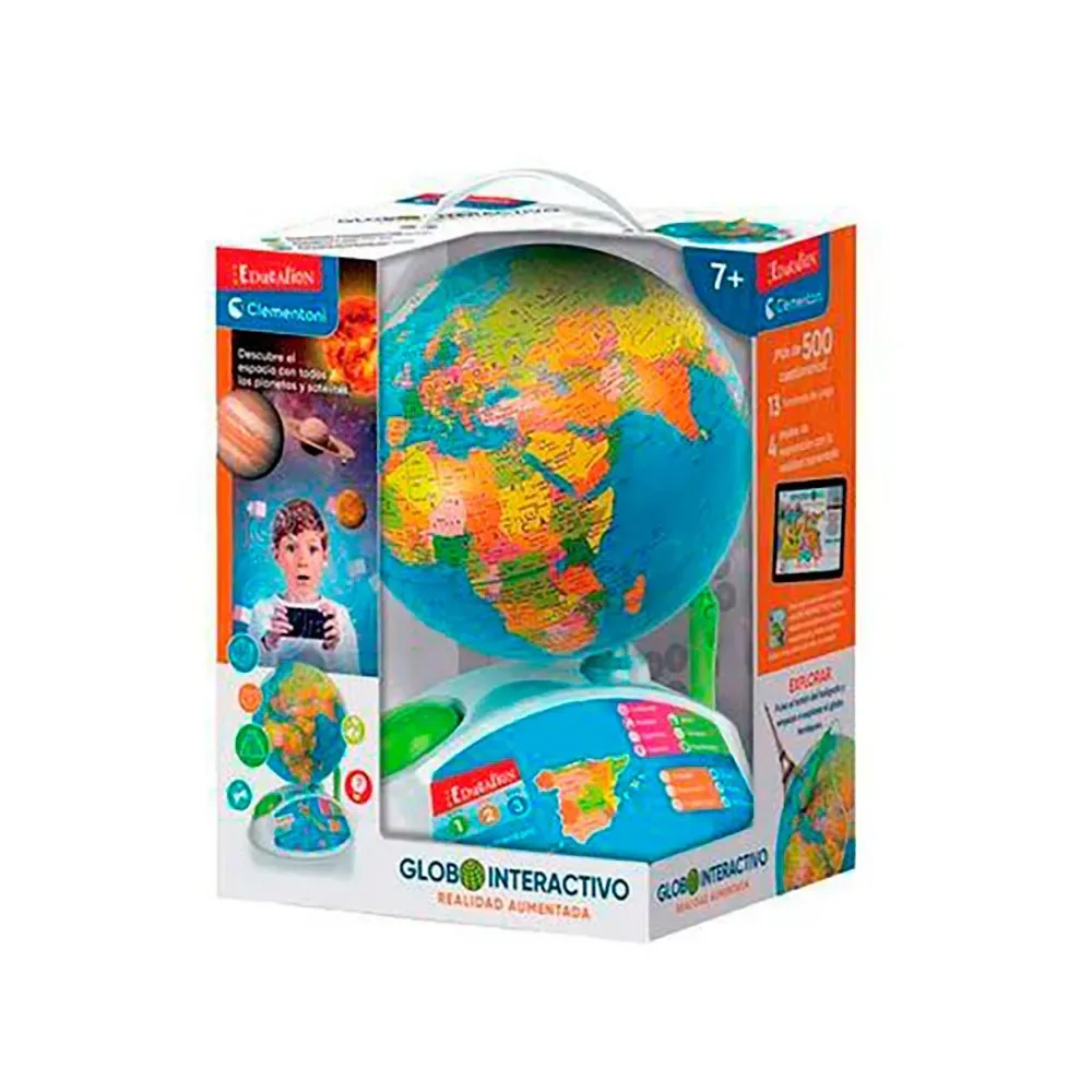 Interactief Augmented Reality-wereldboltoys van Clementoni – productfoto