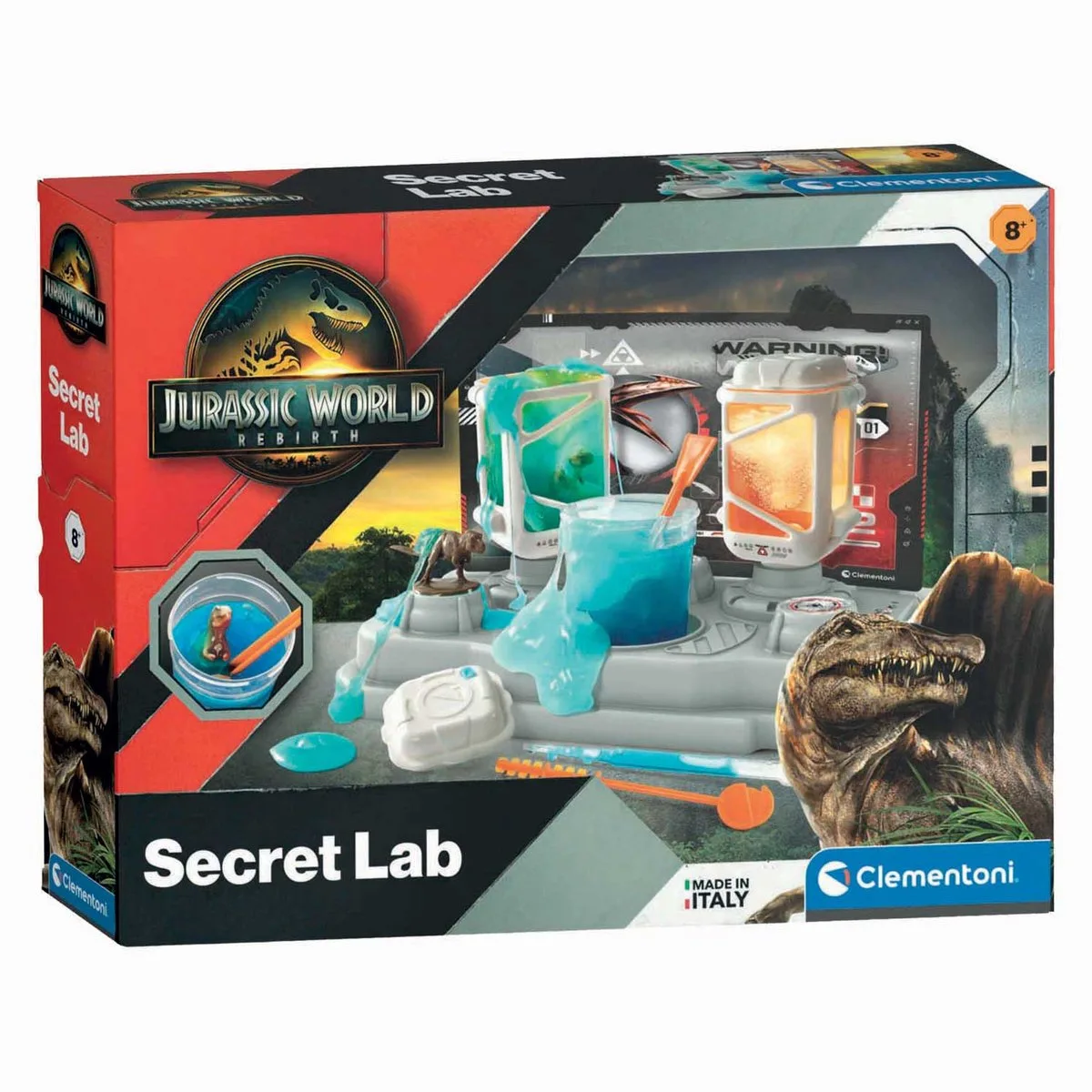 Jurassic World - Secret Lab - Experimenteerset - vanaf 8 jaar från Clementoni i Flerfärgad – produktbild