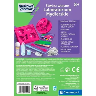 Laboratorium Mydła i Kosmetyków: Wetenschappelijke Speelgoedset by Clementoni in Multicolour – product photo 3 of 6