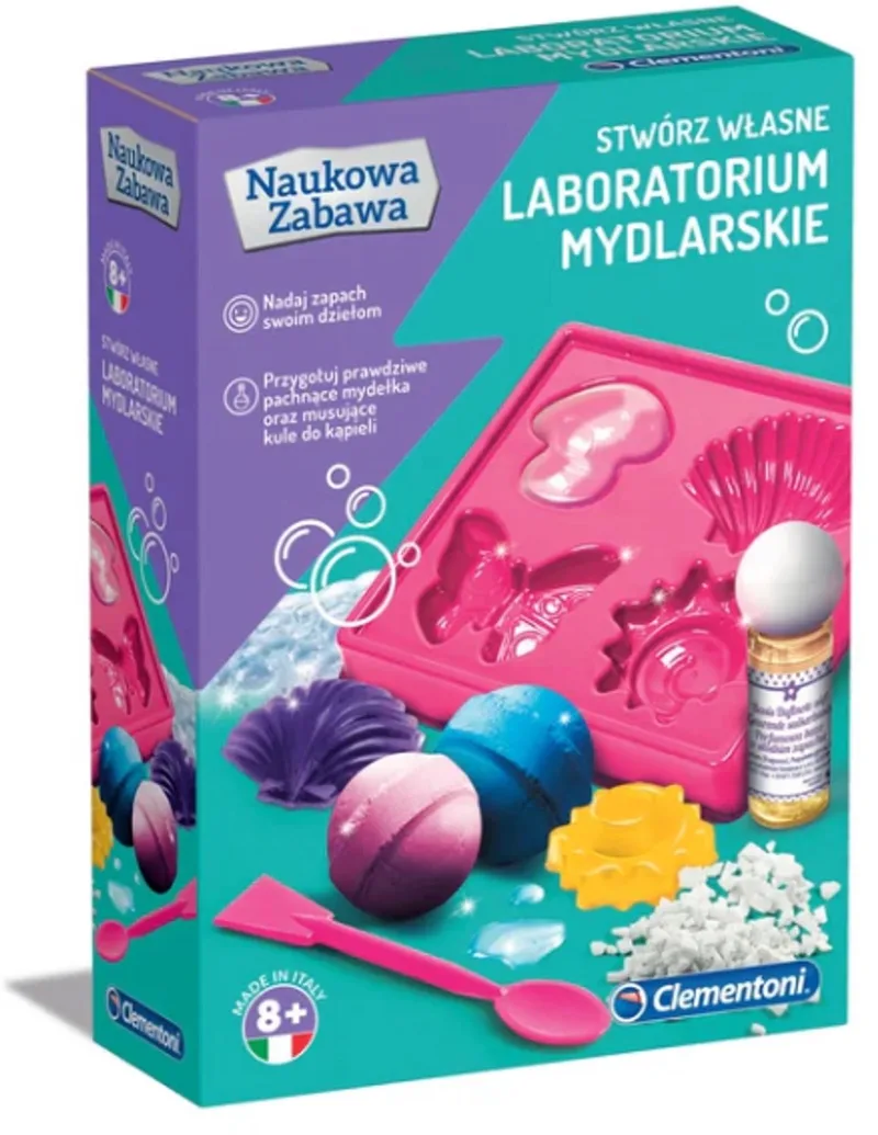 Laboratorium Mydła i Kosmetyków: Wetenschappelijke Speelgoedset by Clementoni in Multicolour – product photo 1 of 6