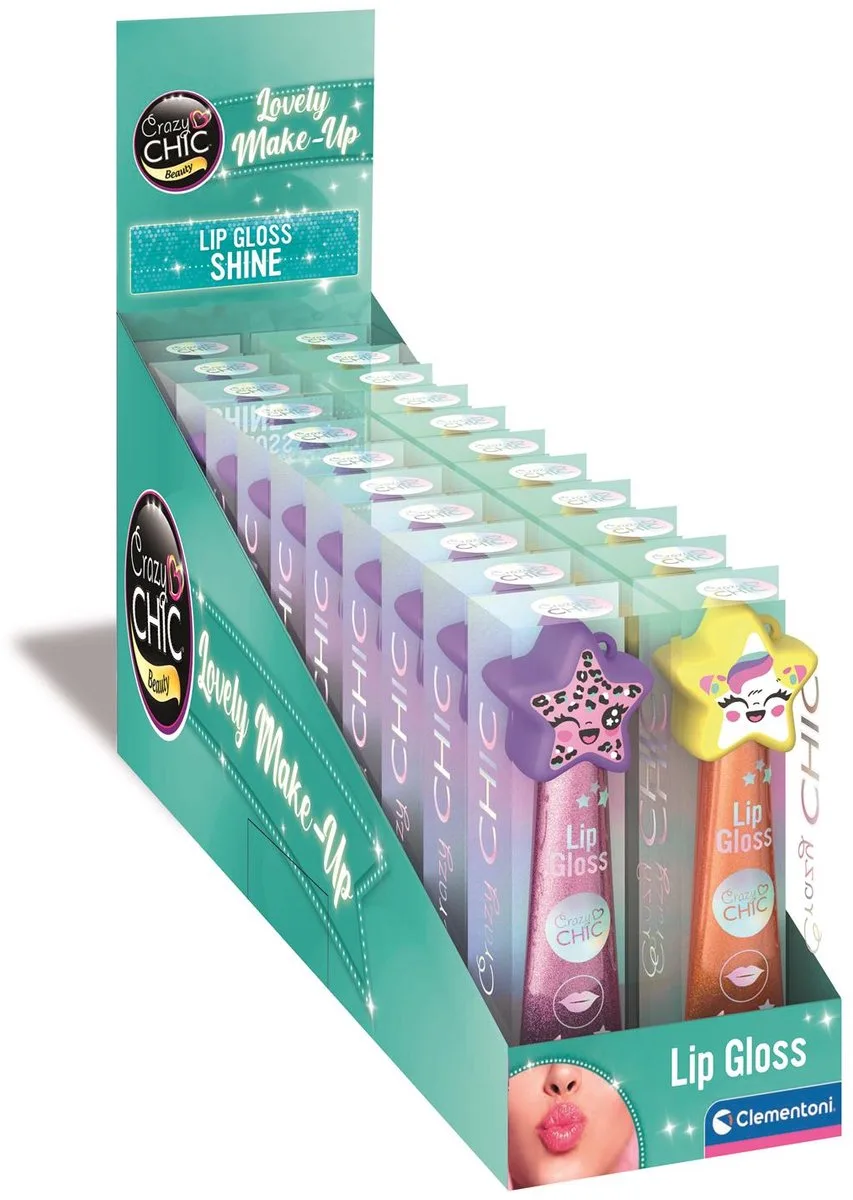 Crazy Chic Lipgloss Star PurpleYellow von Clementoni – Produktfoto