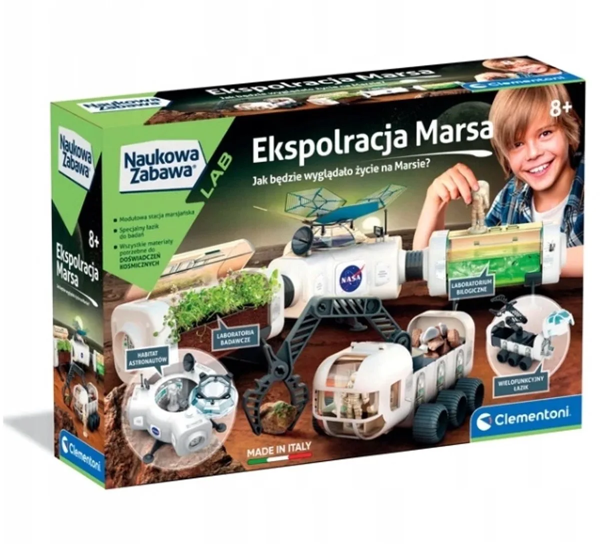 Mars Verkenning Wetenschaps Kit - 8+ de Clementoni en Multicolore – photo du produit