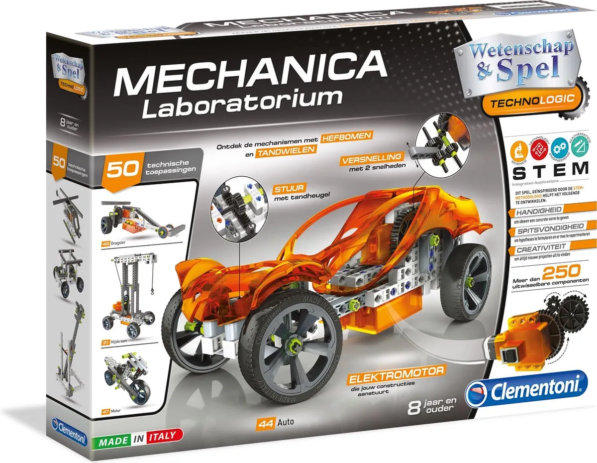 Mechanica Laboratorium fra Clementoni i Multi Kleur – produktbillede