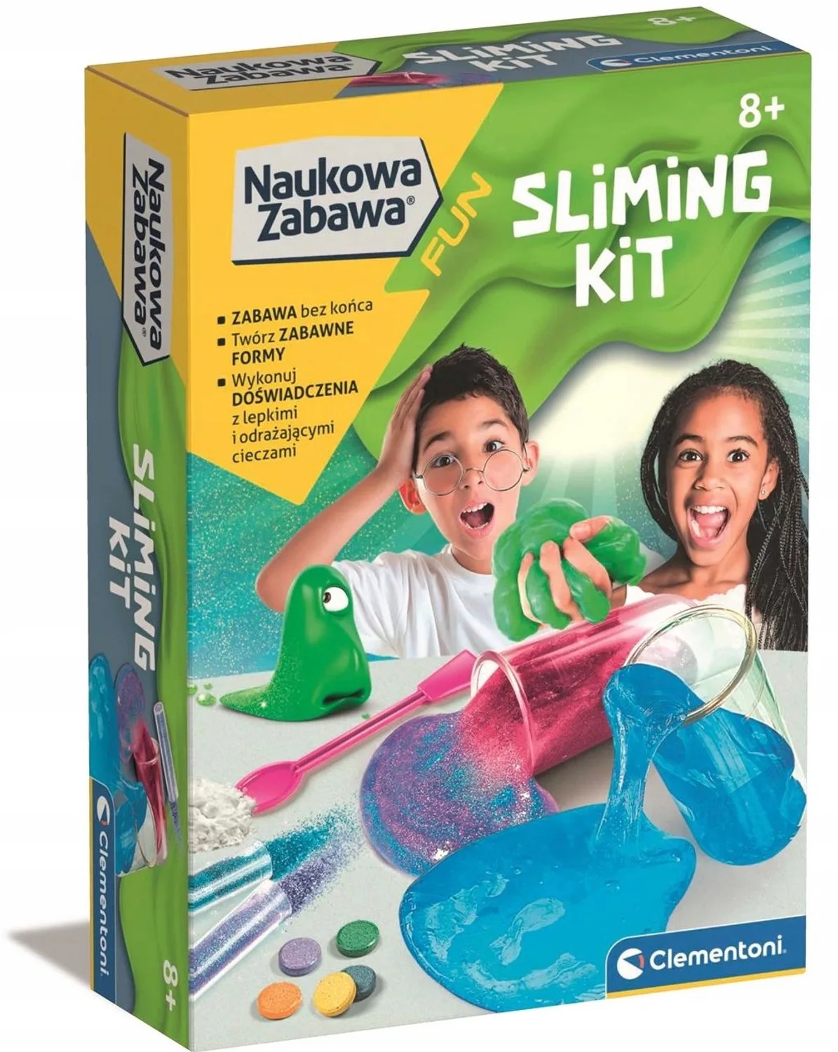 Merkloos Slime Experimenteerkit - Leerzaam en Leuk von Clementoni – Produktfoto