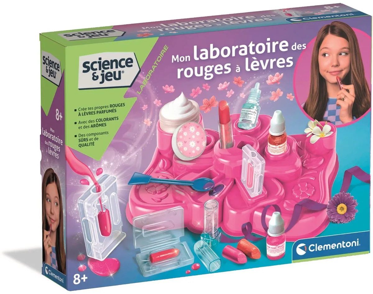 Mijn Lippenstift Lab van Clementoni in Roze – productfoto
