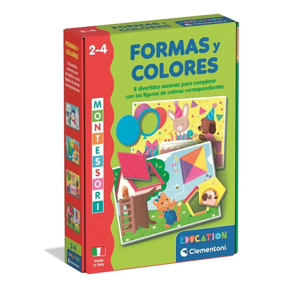 Formes Et Couleurs Montessori de Clementoni – photo du produit