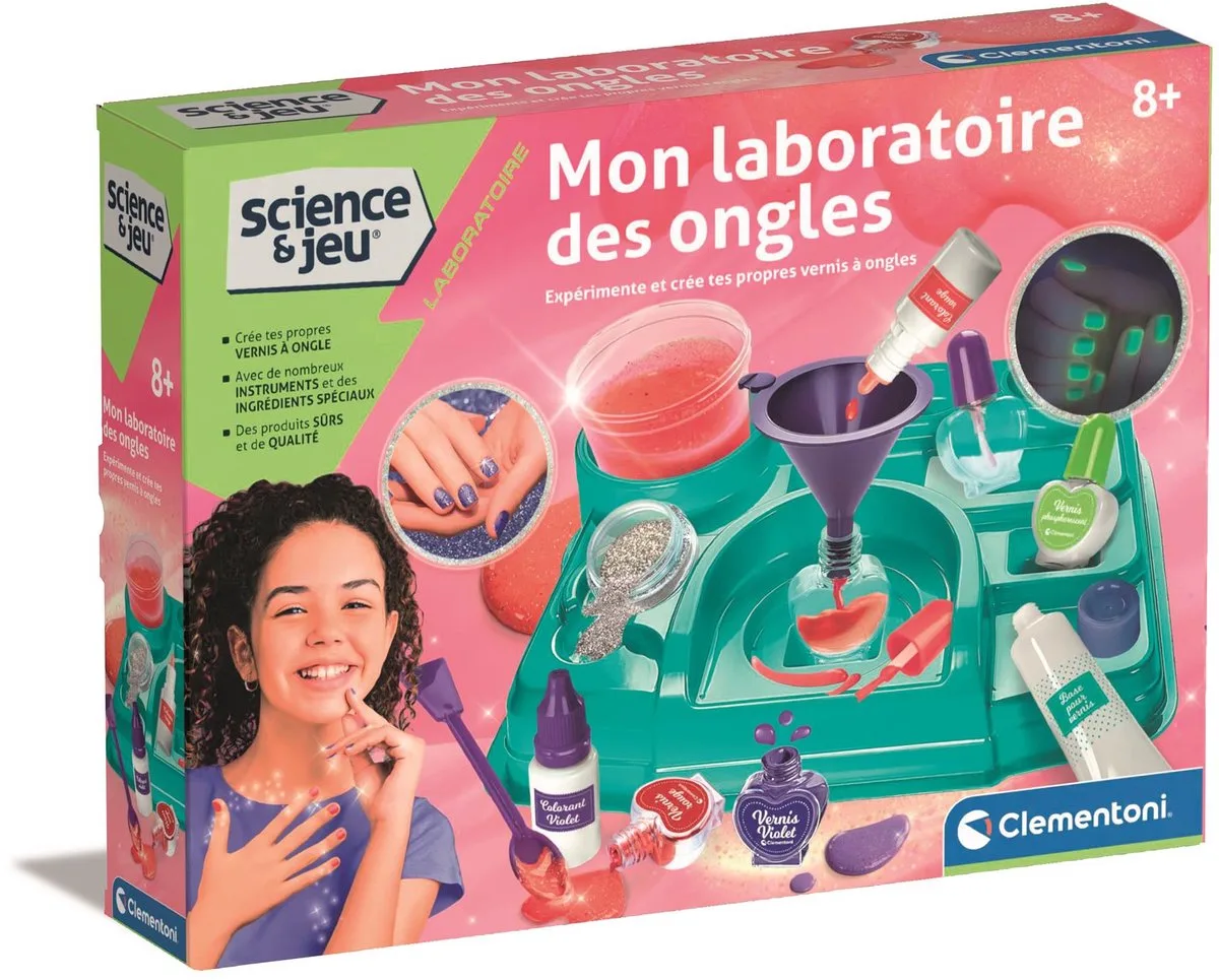 NAIL LAB van Clementoni in Meerkleurig – productfoto
