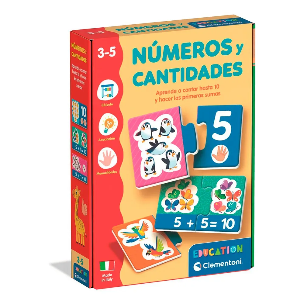 Numbers And Quantities Educatief Speelgoed fra Clementoni – produktbillede