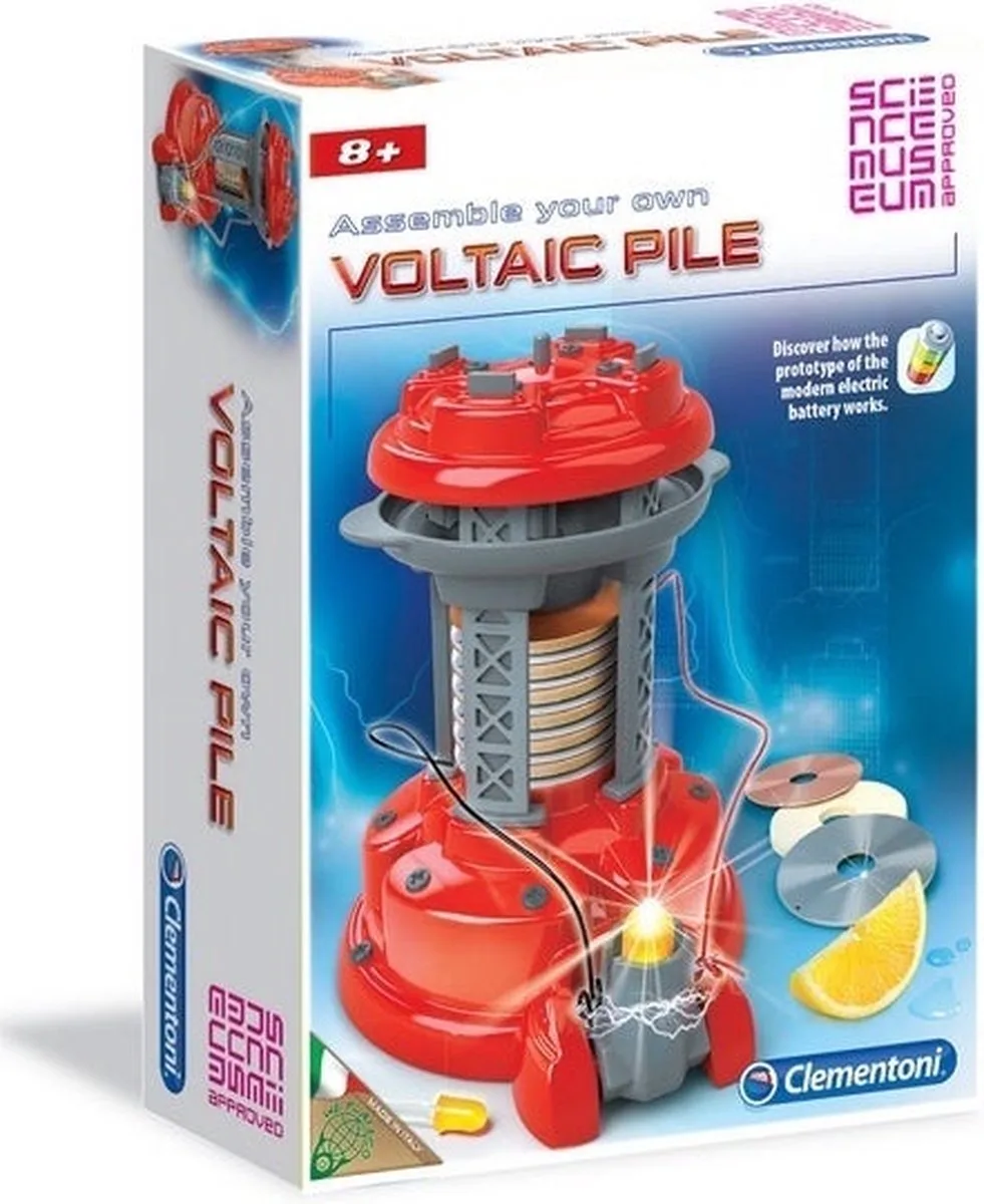 science museum voltaic pile från Clementoni i Röd – produktbild