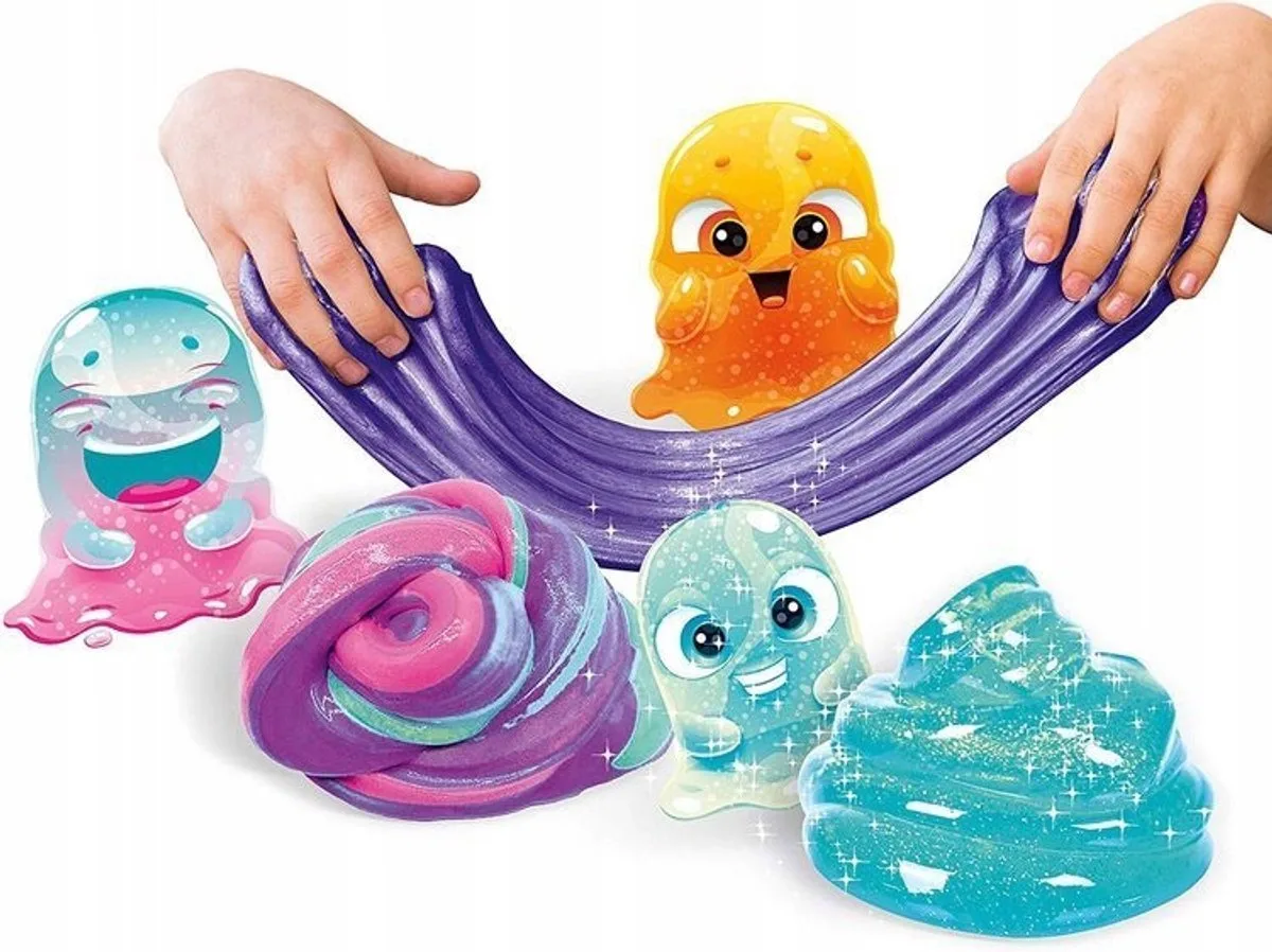 Slime Lab: Maak Je Eigen Kleurrijke Slime de Clementoni en Bleu – photo du produit