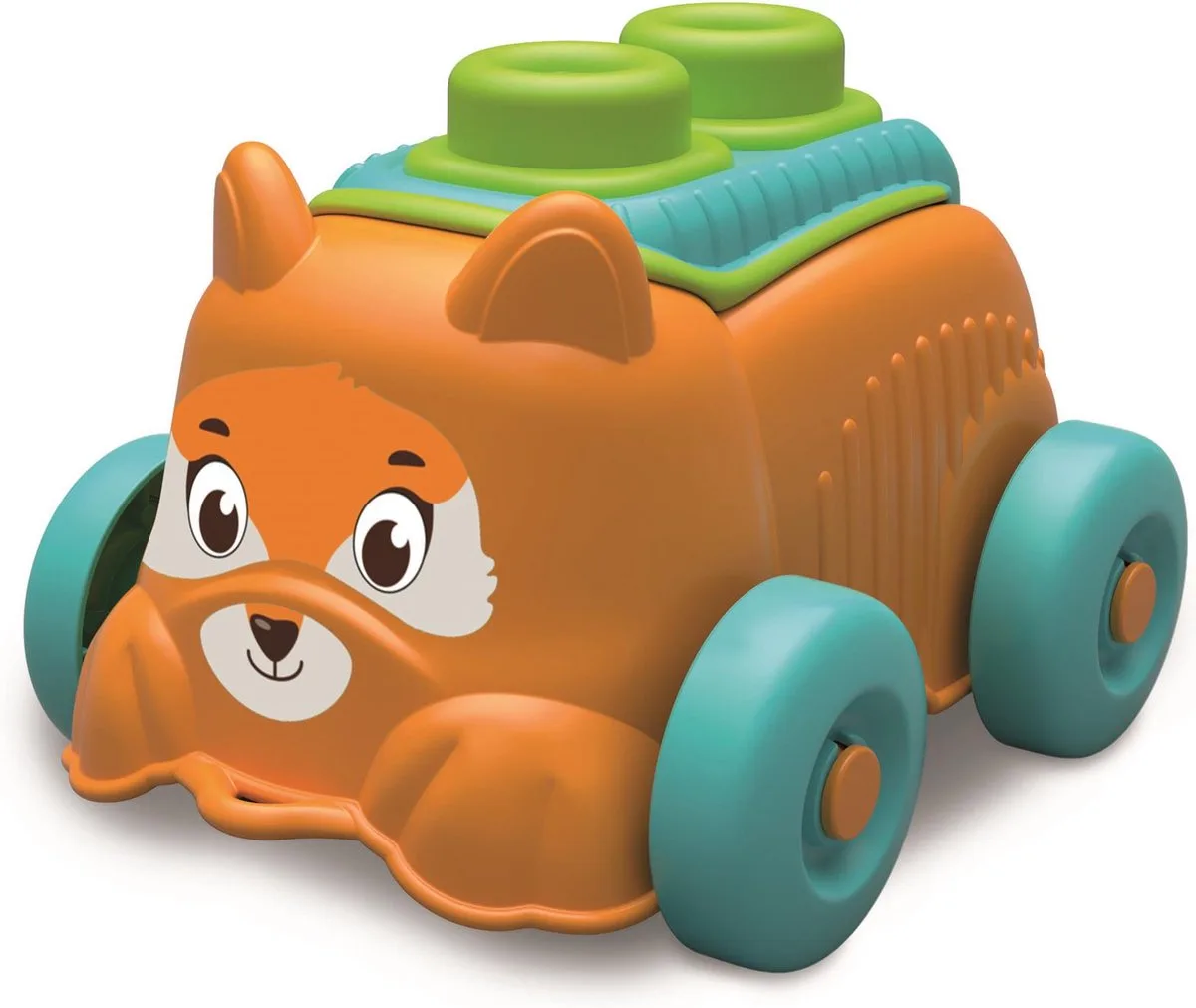 Soft Clemmy - Emmer met Bouwset en Hondje - Zachte Stapelblokken - Speelgoed voor Baby’s vanaf 6 maanden von Clementoni in Mehrfarbig – Produktfoto