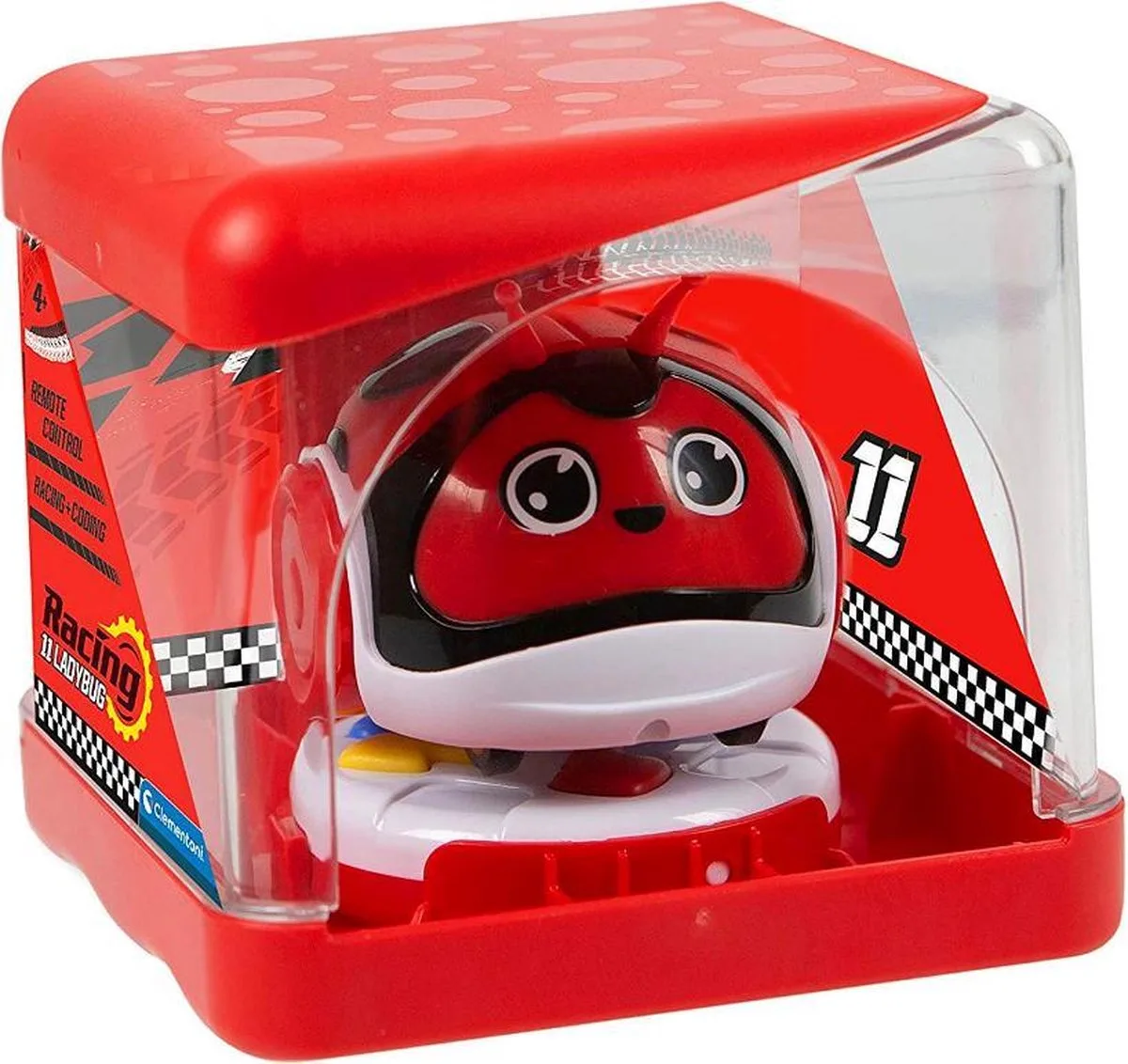 Speelfiguur Racing Bug Ladybug Junior 3-delig de Clementoni en Rouge – photo du produit