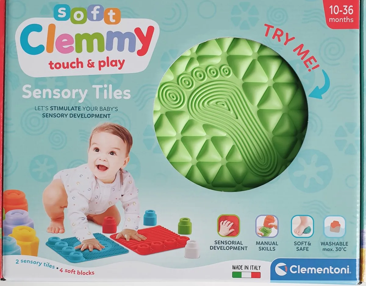 Speelset met Sensorische Matten voor Baby's de Clementoni en Meerdere – photo du produit
