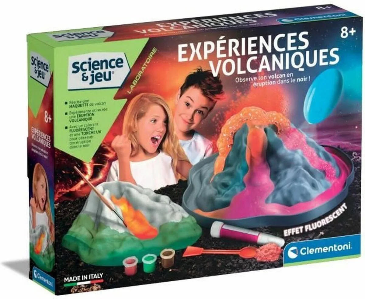 VOLCANO GLOW IN THE DARK de Clementoni – photo du produit
