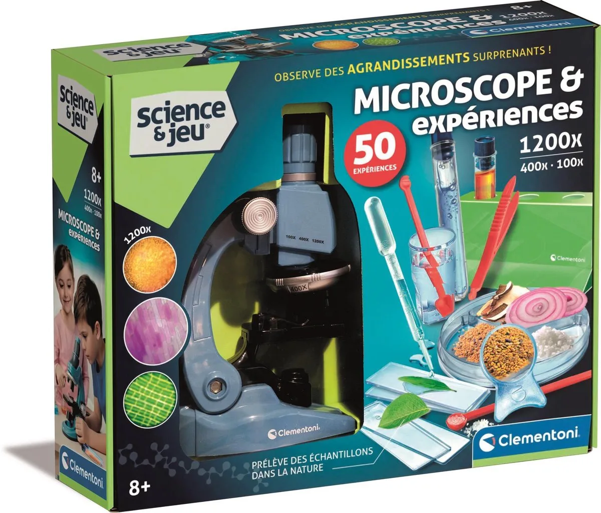 Wetenschapsspel Baby Born Microscope & Expériences von Clementoni in Mehrfarbig – Produktfoto