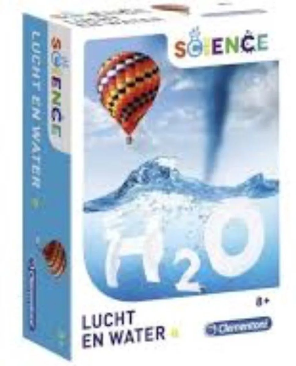 wetenschapsspel Lucht en Water fra Clementoni i Lucht en water – produktbillede